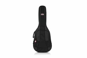 Black guitar case